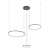 Lampa wisząca CIRCOLO LED SILK OLIVE 3000K 11398 - Nowodvorski