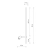 Lampa ścienna EASY LED RIGHT czarny 11426 - Nowodvorski