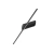 Kinkiet SLASH LED czarny 3000k 11431 - Nowodvorski