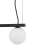 Lampa wisząca FOURTY III czarna G9 / GU10 R35 11447 - Nowodvorski