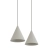 Lampa wisząca FOURTY V silk gray 11451 - Nowodvorski
