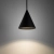 Lampa wisząca ZENITH XS czarna 11452 - Nowodvorski
