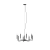 Lampa wisząca ORTO VIII czarna 11460 - Nowodvorski