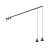 Lampa wisząca FOURTY V umbra gray 11472 - Nowodvorski
