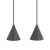 Lampa wisząca FOURTY V umbra gray 11472 - Nowodvorski