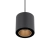 Lampa wisząca POINT DUO czarna ze złotym środkiem 11511 - Nowodvorski