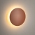 Kinkiet ARIA LED S Terakota IP54 3000K 11564 - Nowodvorski