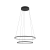 Lampa wisząca CIRCOLO POWER LED 3000K czarna 11647 - Nowodvorski