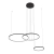 Lampa wisząca CIRCOLO POWER LED 3000K czarna 11648 - Nowodvorski