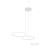 Lampa wisząca CIRCOLO POWER LED 3000K biała 11649 - Nowodvorski