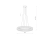 Lampa wisząca LUXORA ROUND LED 38W 11706 - Nowodvorski
