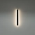 Kinkiet COMMA LED S czarny 11876 - Nowodvorski