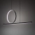 Lampa wisząca LINEO LED czarna 11879 - Nowodvorski