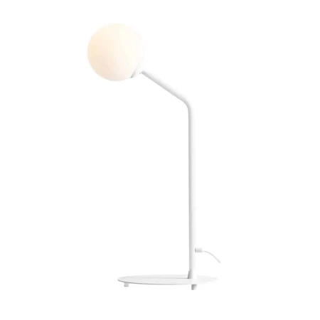 Lampa biurkowa minimalistyczna PURE WHITE 1064B - Aldex