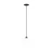 Lampa wisząca wpuszczana LUNA P039PL-5W4K-10INS-B - Maytoni