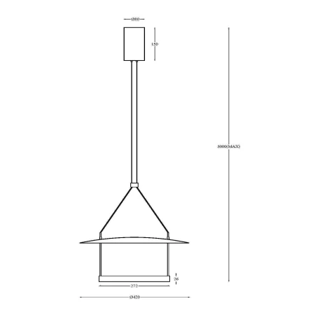 Lampa wisząca Ambience MOD280PL-L23B3K- Maytoni
