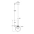 Lampa wisząca Basic form MOD521PL-01G3- Maytoni