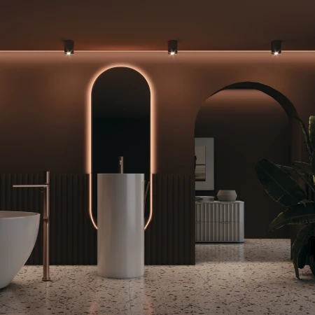 Lampa sufitowa TUBA ALFA C012CL-01B - Maytoni