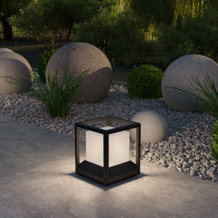 Lampa stojąca zewnętrzna Trim O455FL-01GF- Maytoni