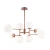 Lampa stylowa wisząca ERICH MOD221-PL-08-G - Maytoni