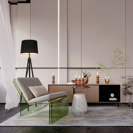 Lampa podłogowa Calvin Z177FL-01B - Maytoni