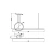 Lampa wisząca Halo MOD247PL-L49BK- Maytoni