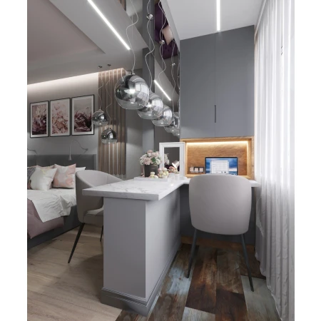 Lampa designerska wisząca FERMI P140-PL-170-1-N - Maytoni