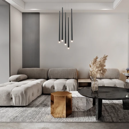 Lampa wisząca Cascade MOD132PL-L28BK2 - Maytoni