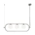 Lampa wisząca Erich MOD221PL-03N - Maytoni