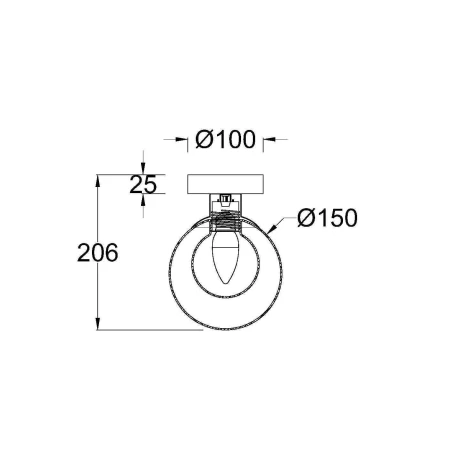 Kinkiet Basic form MOD521WL-01G1- Maytoni