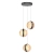 Lampa wisząca Misterio MOD379PL-L17B2.7K - Maytoni