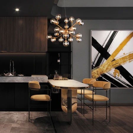 Lampa stylowa wisząca DALLAS MOD545PL-24G - Maytoni