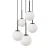 Lampa wisząca Basic form MOD321PL-05B - Maytoni