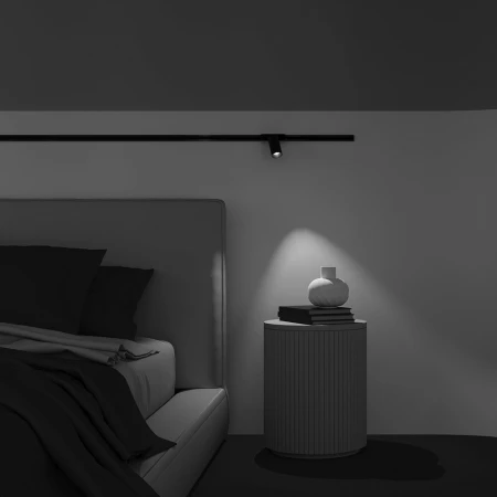 Reflektor do szyny magnetycznej 1F Focus LED  TR103-1-12W3K-M-B - Maytoni