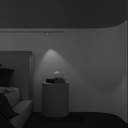 Reflektor do szyny magnetycznej 1F Focus LED  TR103-1-5W4K-M-W - Maytoni
