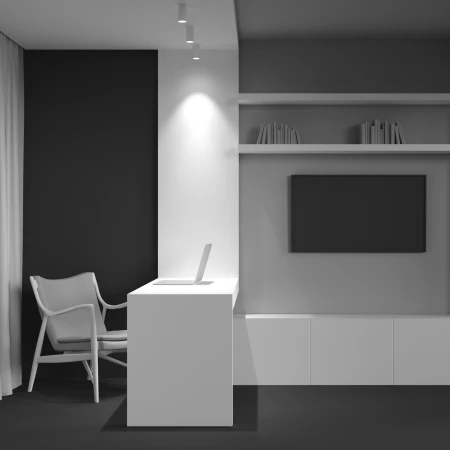 Spot – FOCUS S C052CL-01W - Maytoni
