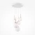 Lampa wisząca Basic form MOD321PL-05G - Maytoni