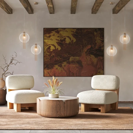 Lampa wisząca Flusso P095PL-01BZ - Maytoni