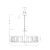 Lampa stylowa wisząca H009PL-08G - Maytoni