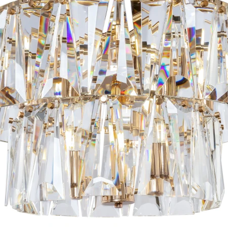 Lampa kryształowa wisząca – Puntes MOD043PL-18G - Maytoni