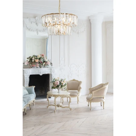 Lampa kryształowa wisząca – Puntes MOD043PL-12G - Maytoni