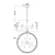Lampa kryształowa wisząca PUNTES MOD043PL-06CH - Maytoni