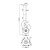 Lampa wisząca Miracle MOD207PL-03BS- Maytoni