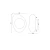 Kinkiet designerski MABELL MOD306WL-01G - Maytoni