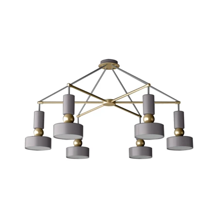 Lampa loft wisząca VOID MOD030PL-06GR - Maytoni