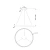 Lampa wisząca RING – Rim MOD058PL-L42B4K - Maytoni