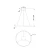 Lampa wisząca RING – Rim MOD058PL-L32B4K - Maytoni