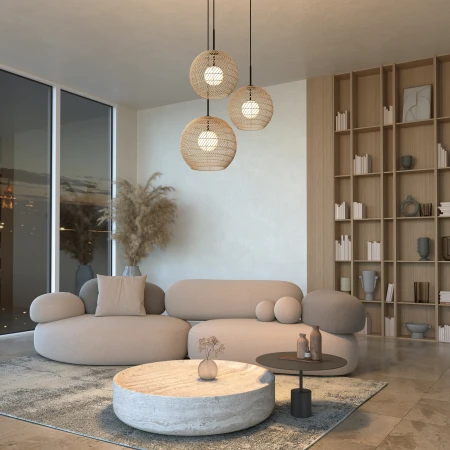 Lampa wisząca Cane MOD204PL-01BG1- Maytoni