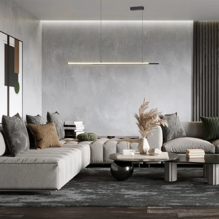 Lampa wisząca Halo MOD005PL-L36BK - Maytoni