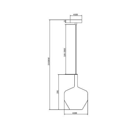 Lampa wisząca Duality MOD271PL-01B4- Maytoni